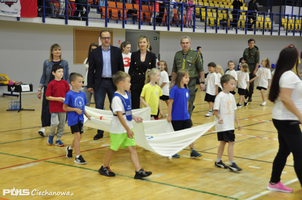 Olimpiada sportowa przedszkolaków z Ciechanowa