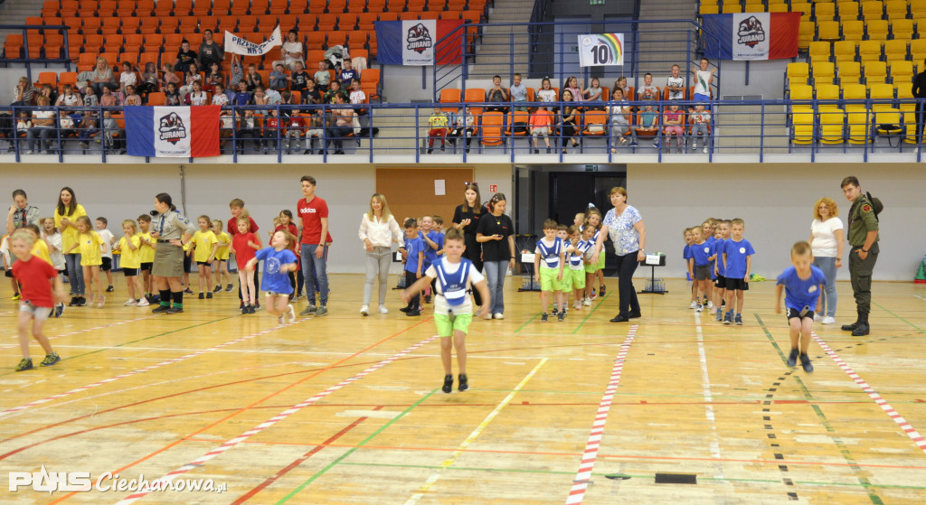Olimpiada sportowa przedszkolaków z Ciechanowa