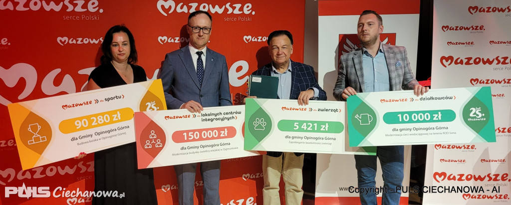 Kolejne wsparcie Samorządu Mazowsza