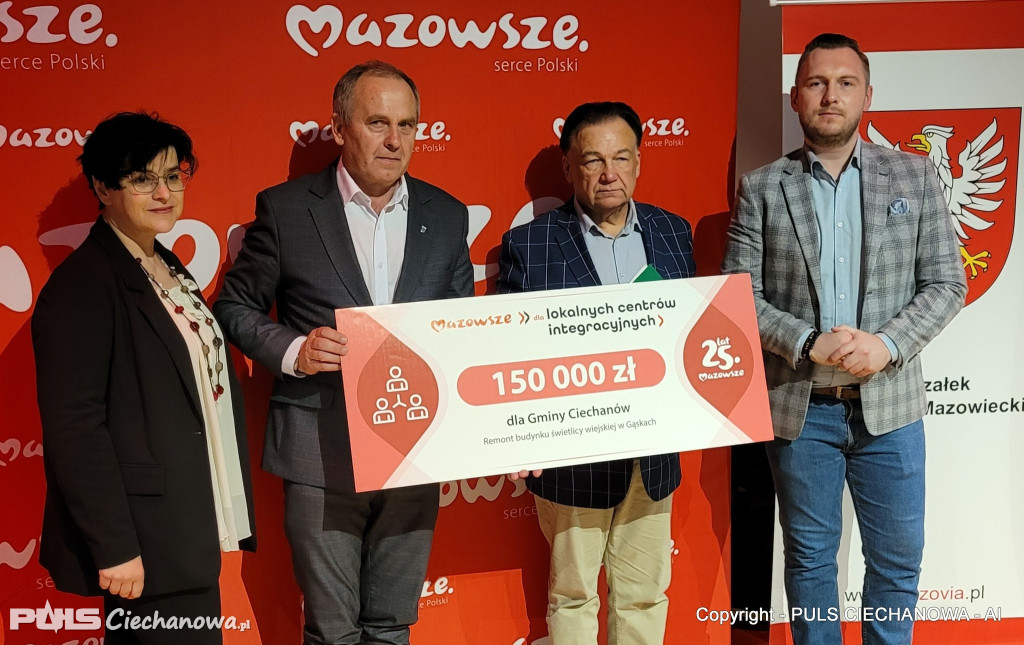 Kolejne wsparcie Samorządu Mazowsza