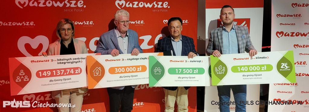 Kolejne wsparcie Samorządu Mazowsza