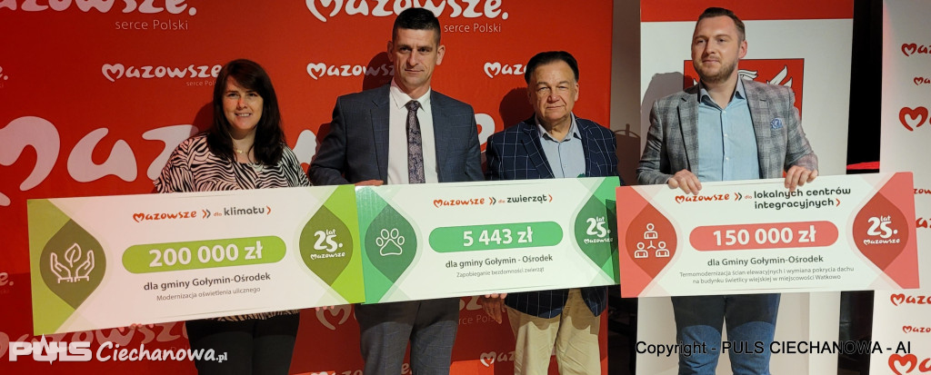 Kolejne wsparcie Samorządu Mazowsza