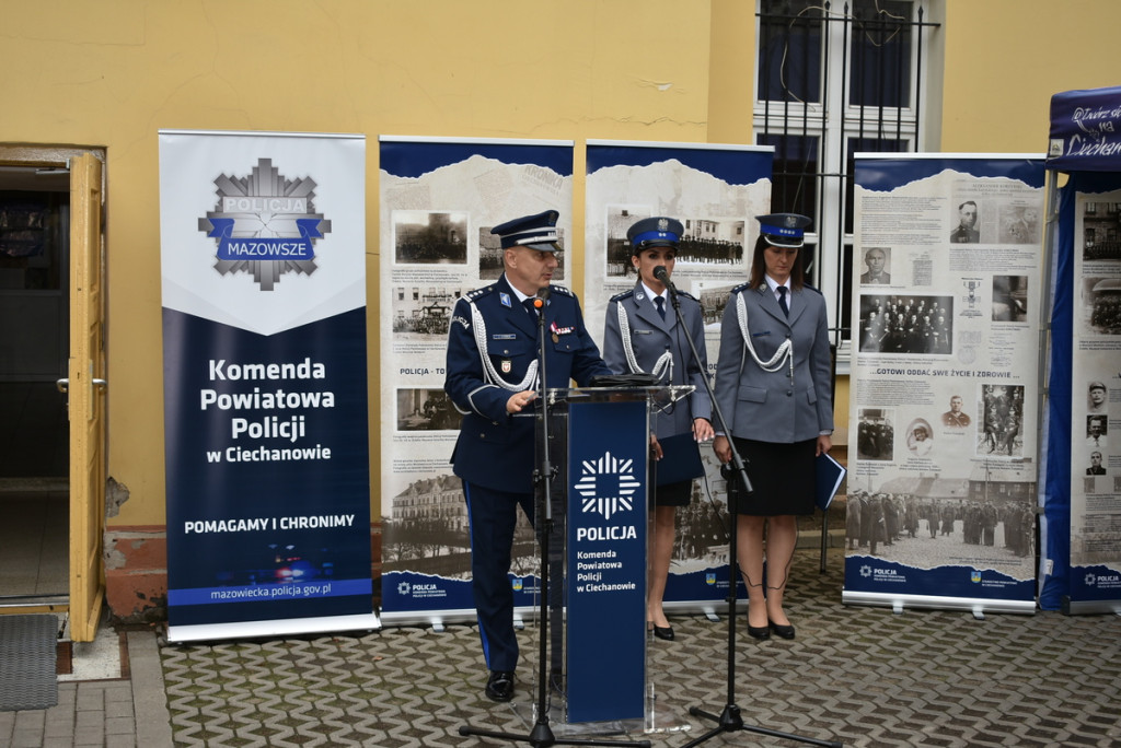 Uroczyste obchody Święta Policji w Ciechanowie