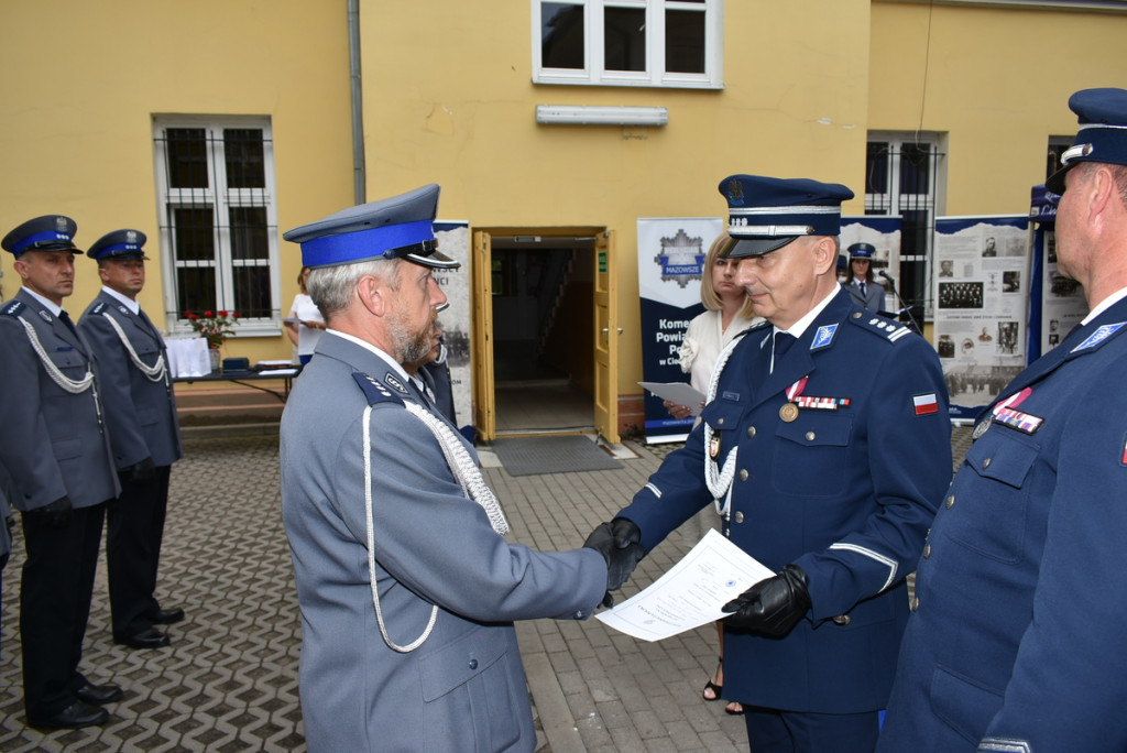 Uroczyste obchody Święta Policji w Ciechanowie
