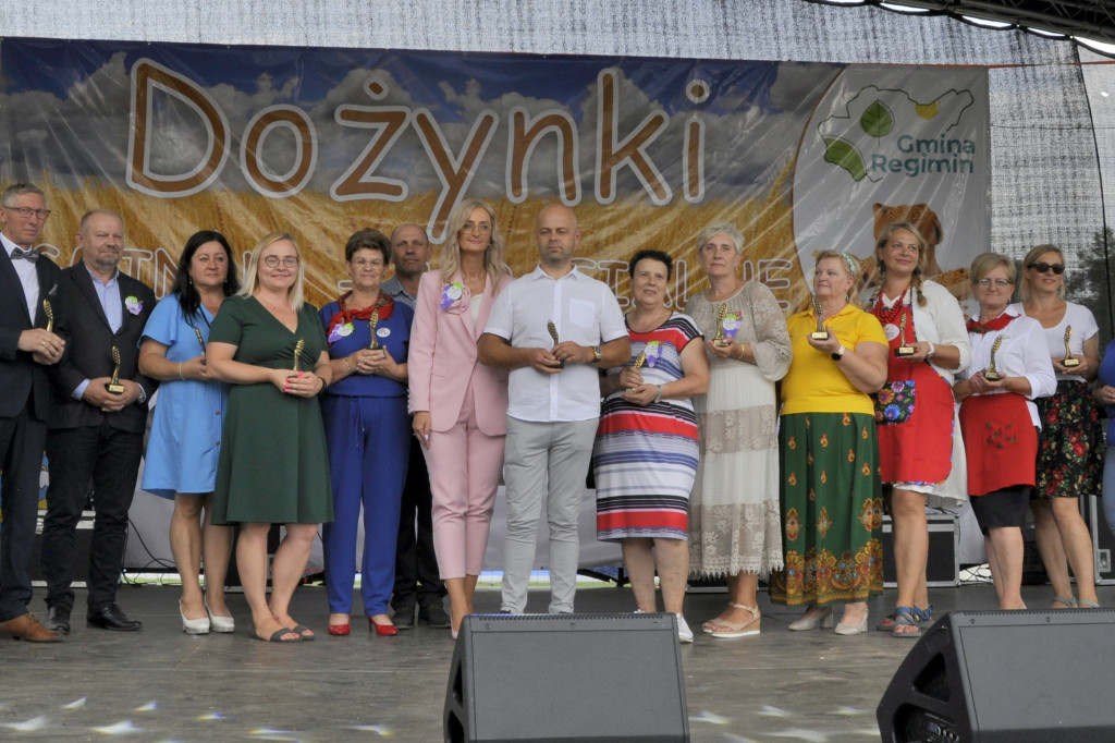 Dożynki gminne w Regiminie