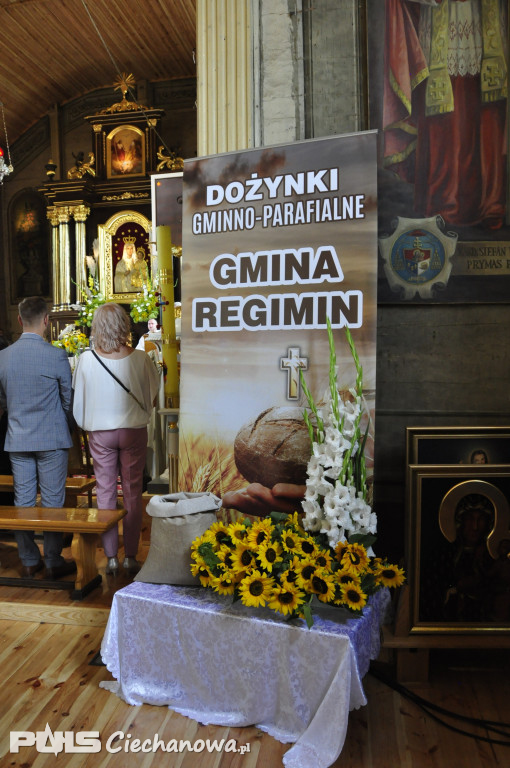 Dożynki gminne w Regiminie