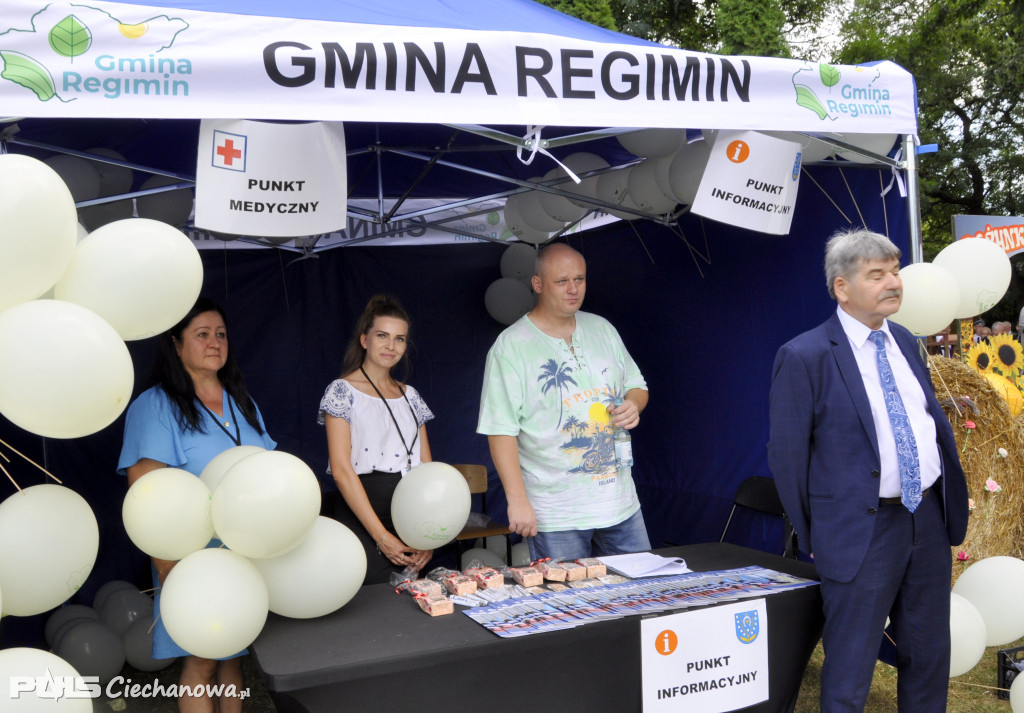 Dożynki gminne w Regiminie