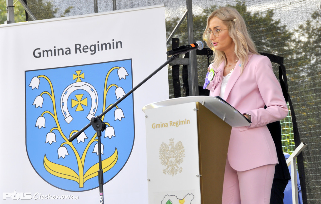 Dożynki gminne w Regiminie