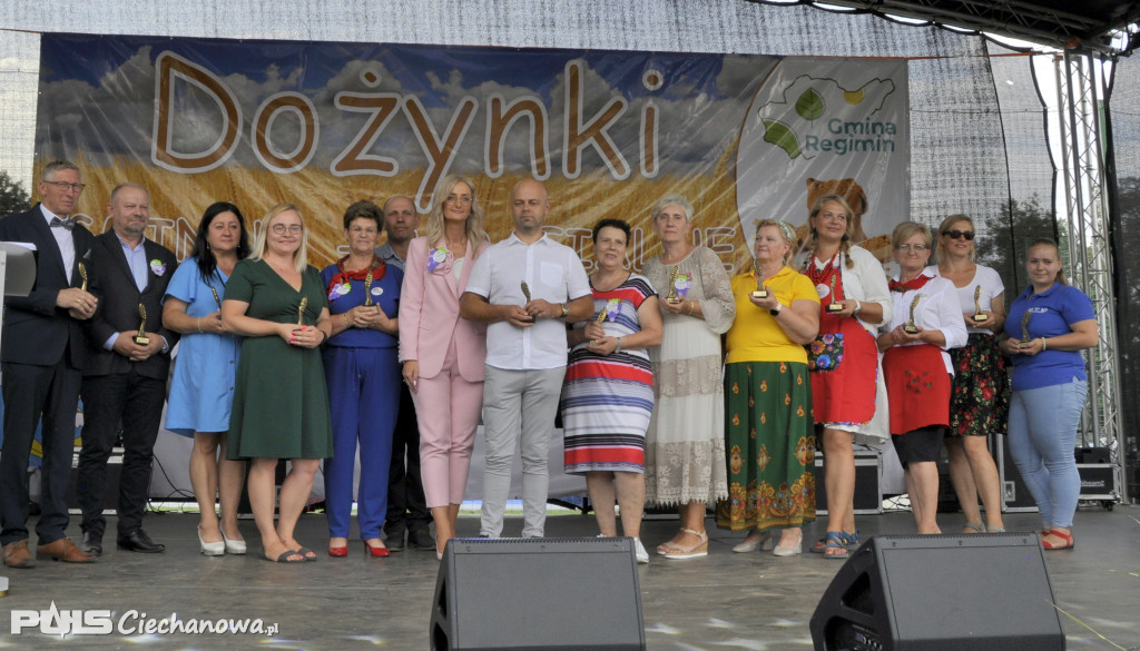 Dożynki gminne w Regiminie