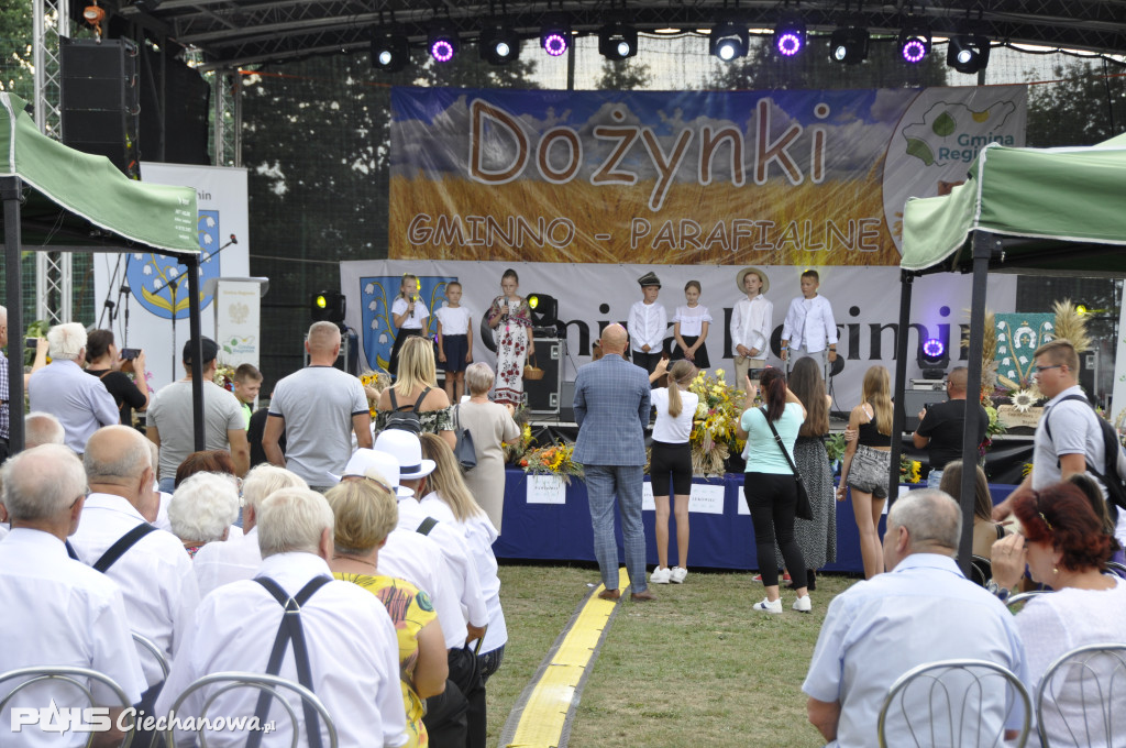 Dożynki gminne w Regiminie