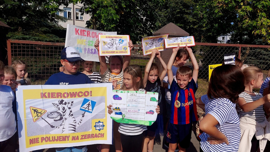 Kierowco! Nie polujemy na zebrach