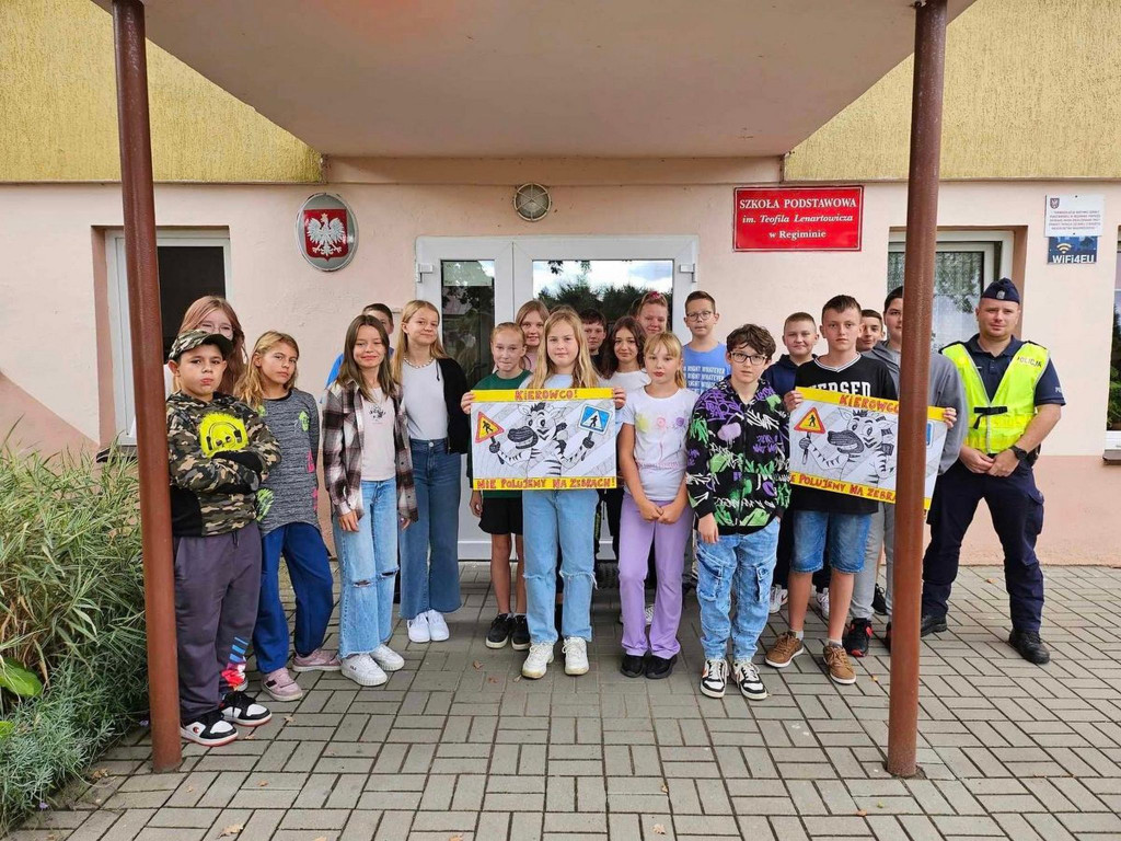 Kierowco! Nie polujemy na zebrach