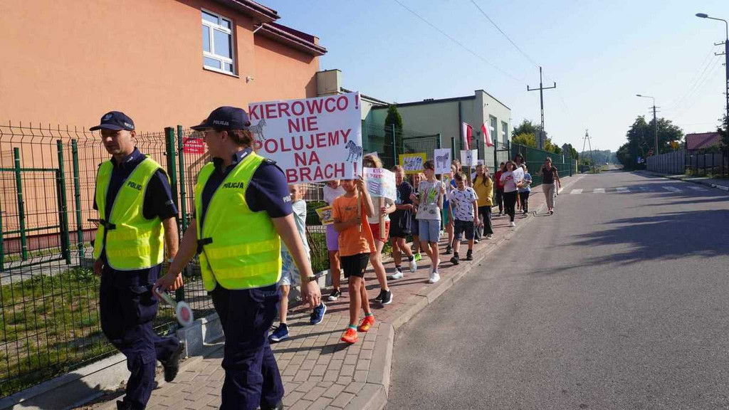 Kierowco! Nie polujemy na zebrach