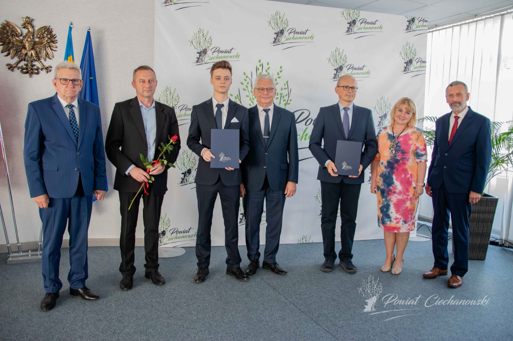 Wręczono Stypendia Starosty Ciechanowskiego