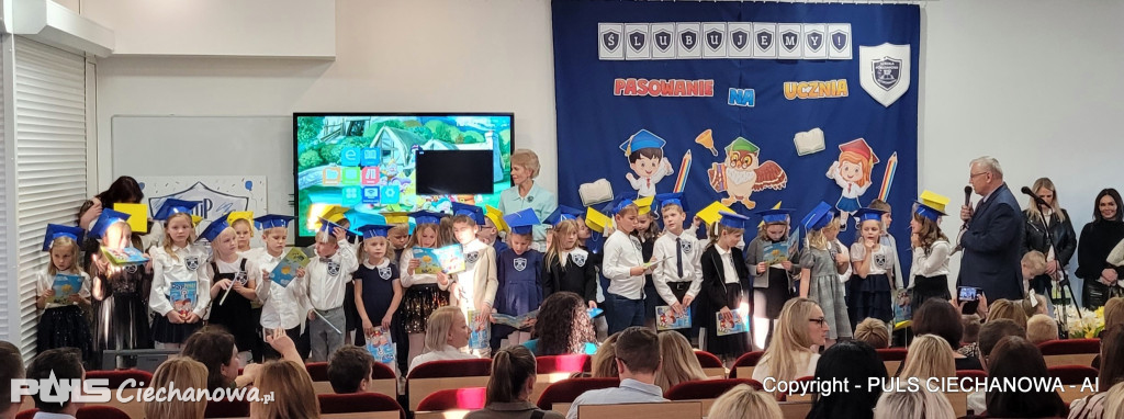 Pasowanie na uczniów w SP TWP