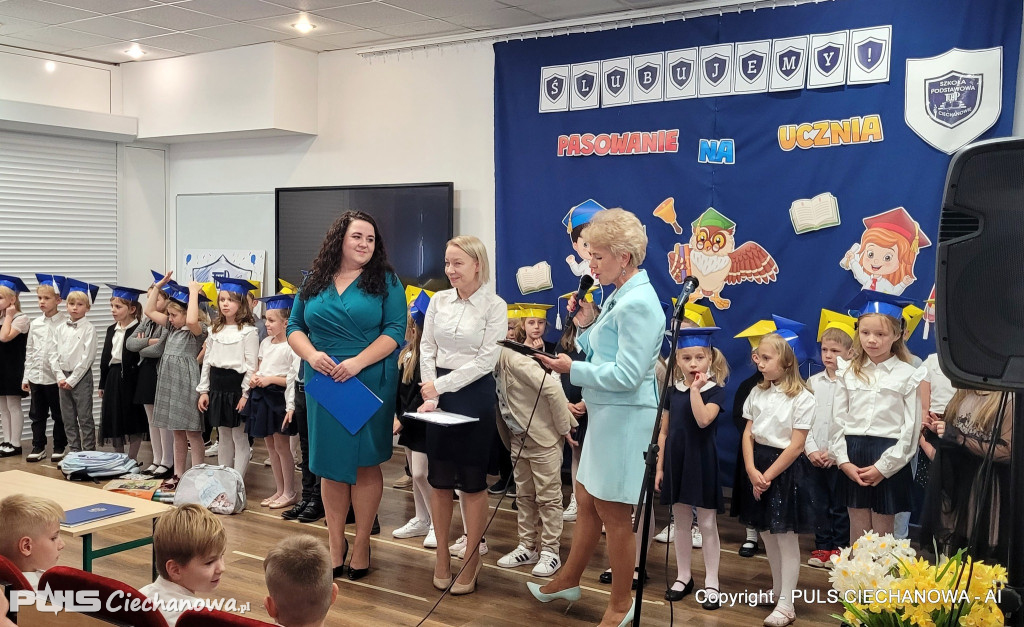 Pasowanie na uczniów w SP TWP