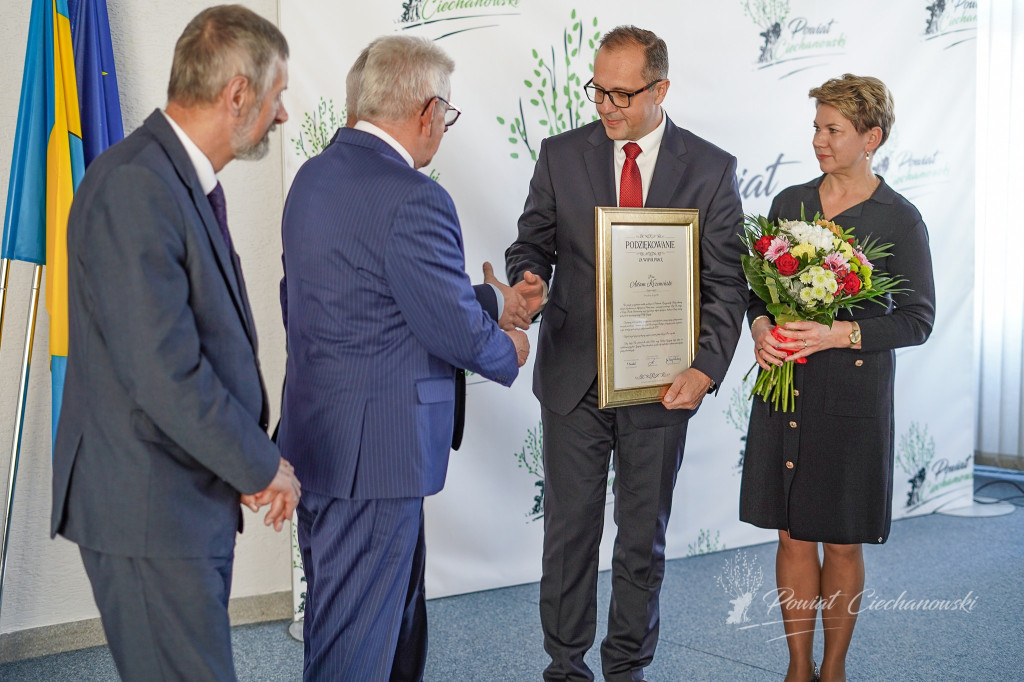 Ślubowanie w Radzie Powiatu Ciechanowskiego
