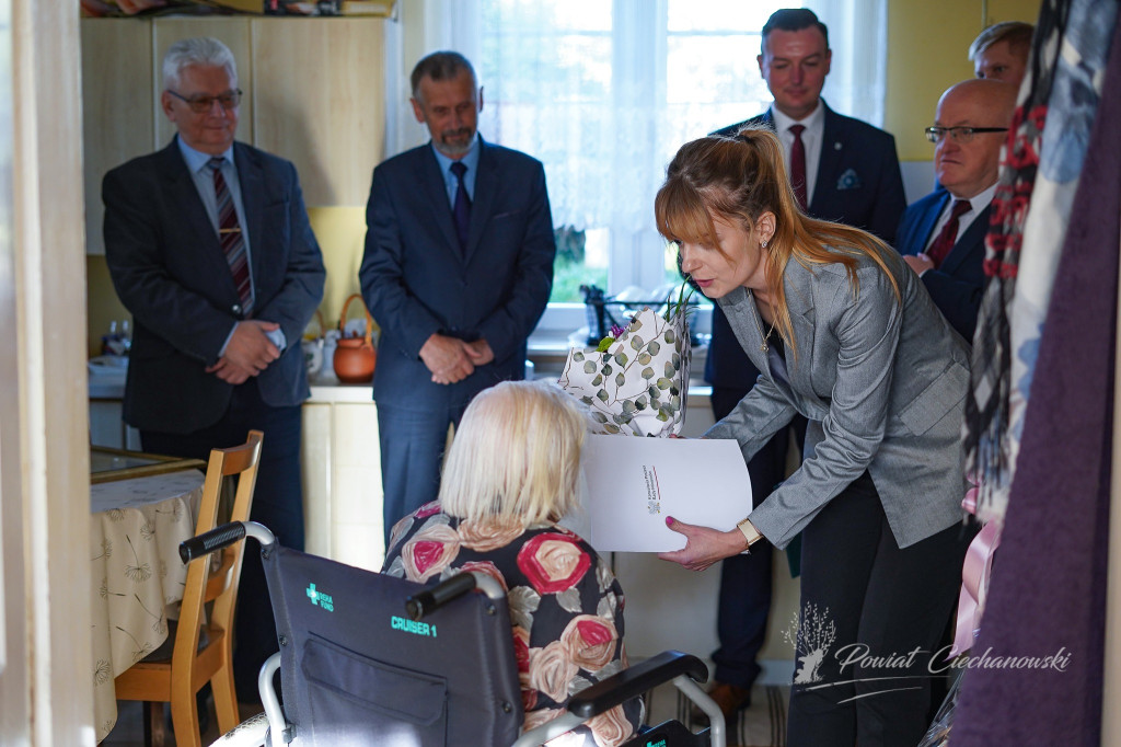 Jubileusz 100-lecia urodzin mieszkanki Ościsłowa
