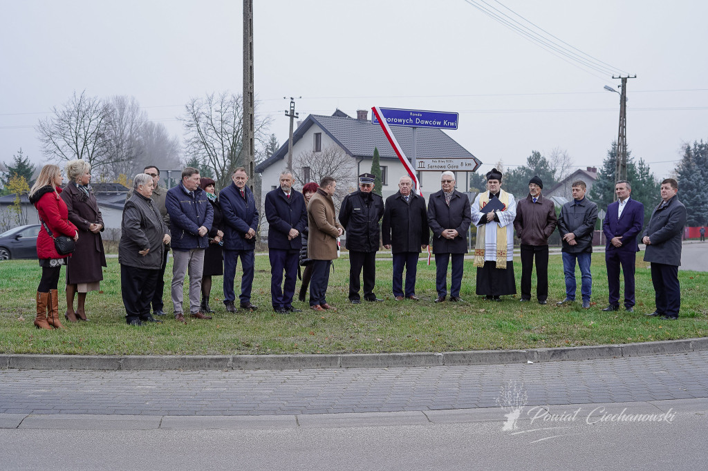 Rondo Honorowych Dawców Krwi w Gąsocinie