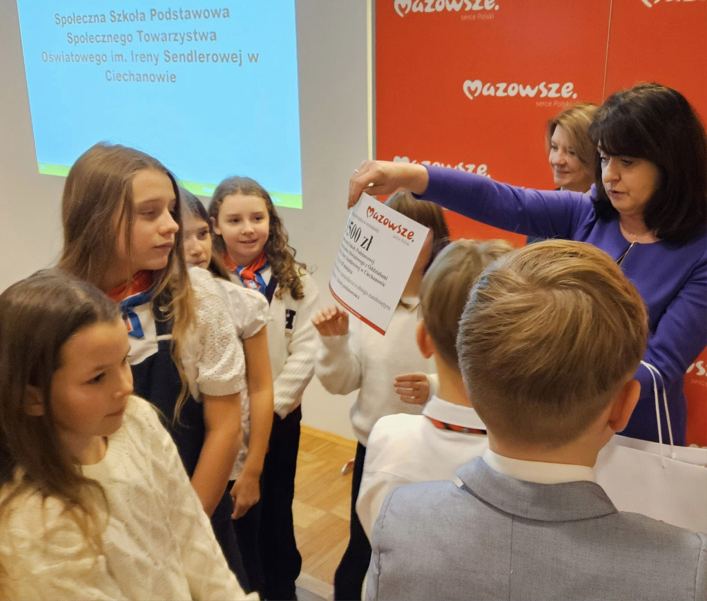 SP STO laureatką konkursu 