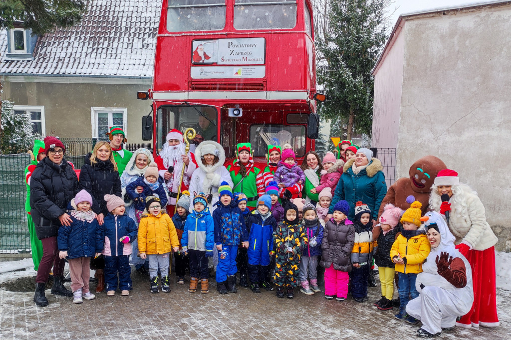 Święty Mikołaj odwiedził Miejskie Przedszkole nr 3