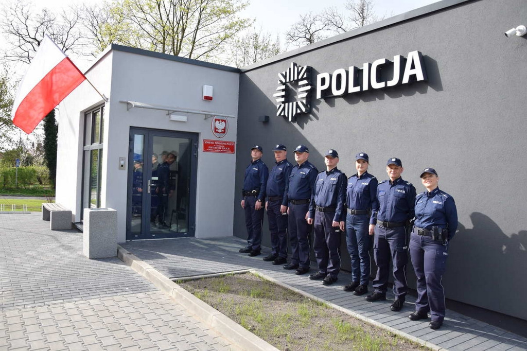 Otwarcie posterunku w Gołotczyźnie