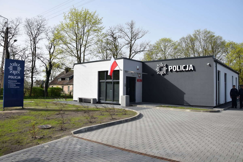 Otwarcie posterunku w Gołotczyźnie