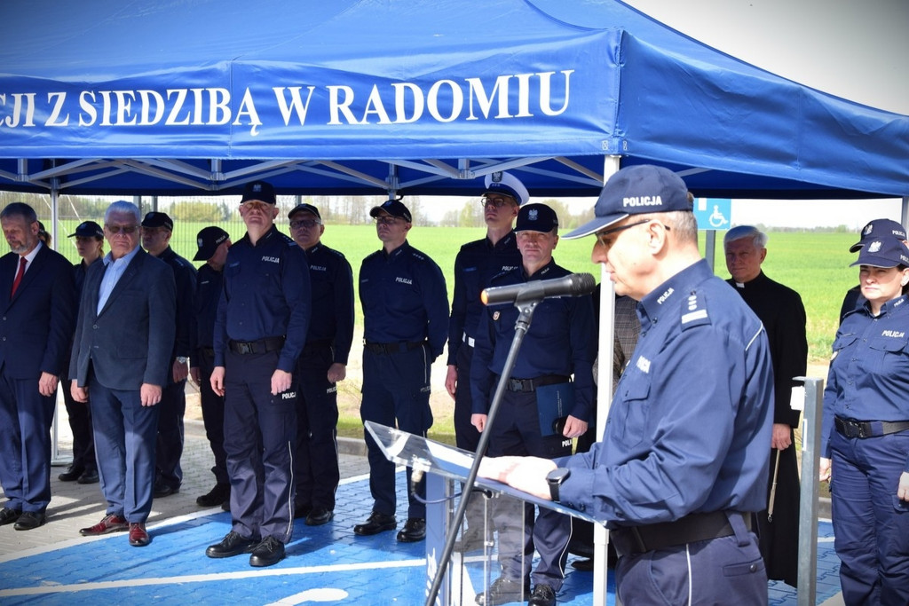 Otwarcie posterunku w Gołotczyźnie