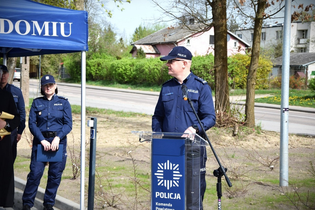 Otwarcie posterunku w Gołotczyźnie