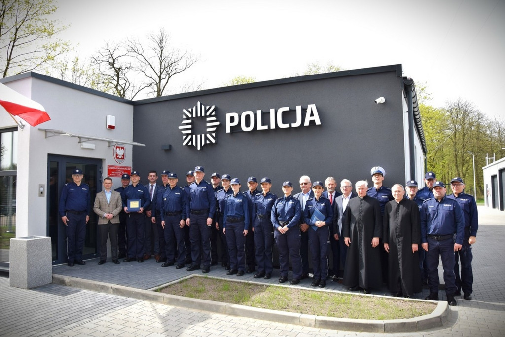 Otwarcie posterunku w Gołotczyźnie