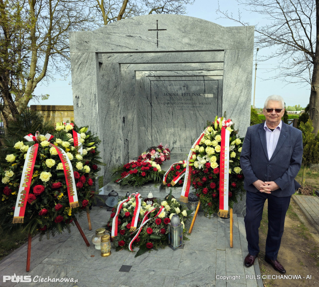 Oddali hołd Senator Fetlińskiej