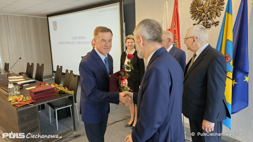 LXXI sesja Rady Powiatu Ciechanowskiego