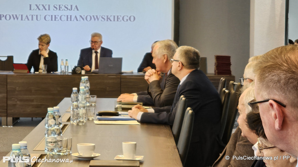 LXXI sesja Rady Powiatu Ciechanowskiego