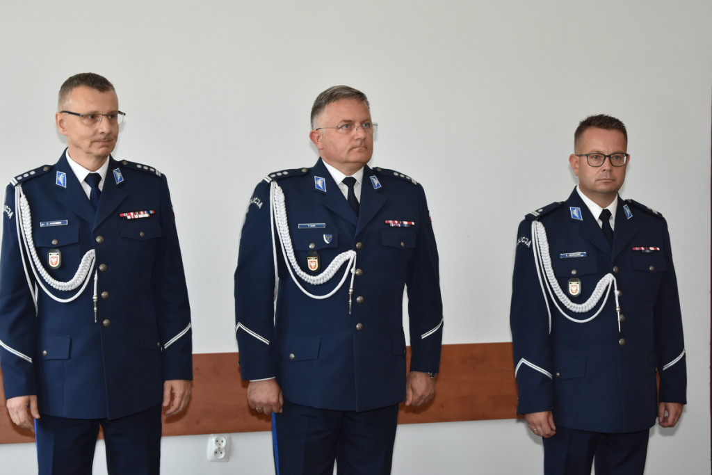 Uroczysta przysięga w ciechanowskiej policji