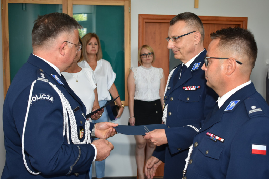 Uroczysta przysięga w ciechanowskiej policji