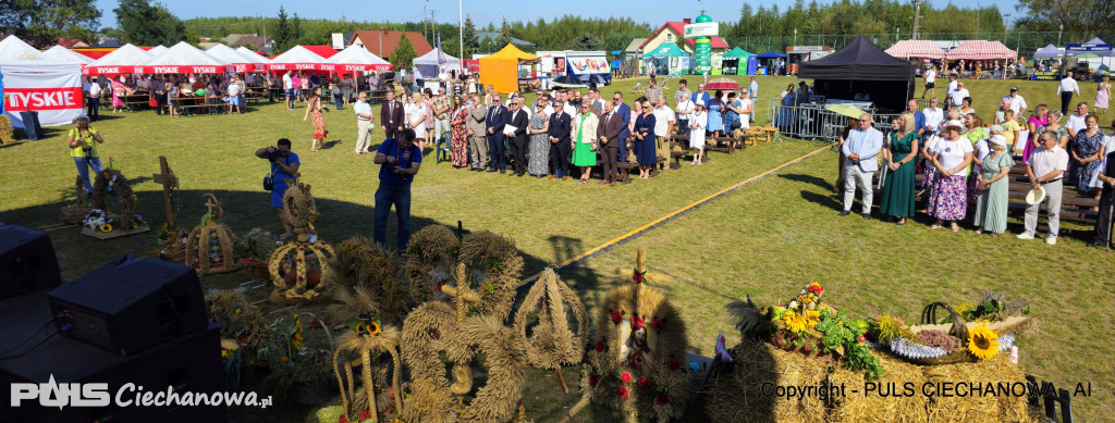 Wspaniałe Dożynki w Rydzewie