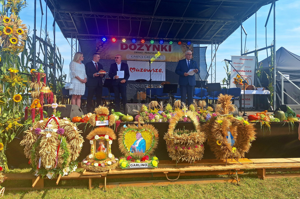 Dożynki w Grudusku ku tradycji Święta Plonów