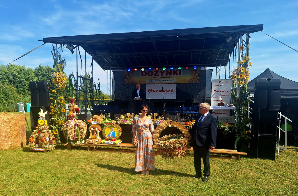 Dożynki w Grudusku ku tradycji Święta Plonów
