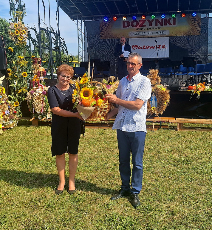 Dożynki w Grudusku ku tradycji Święta Plonów