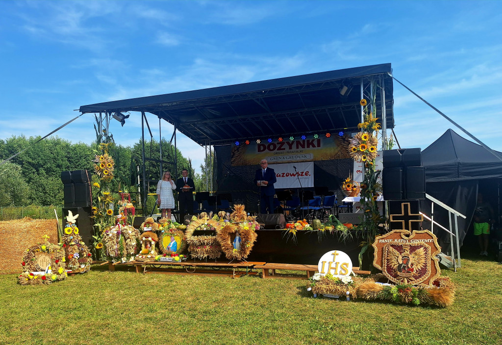Dożynki w Grudusku ku tradycji Święta Plonów