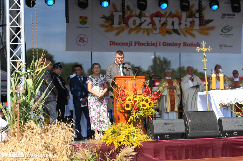 Dożynki Diecezji Płockiej i Gminy Sońsk