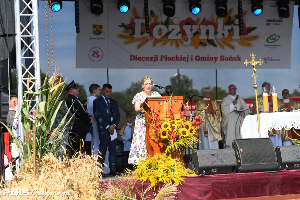 Dożynki Diecezji Płockiej i Gminy Sońsk