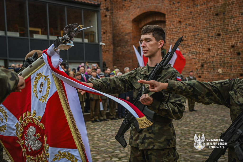 Uroczysta przysięga na zamku Książąt Mazowieckich