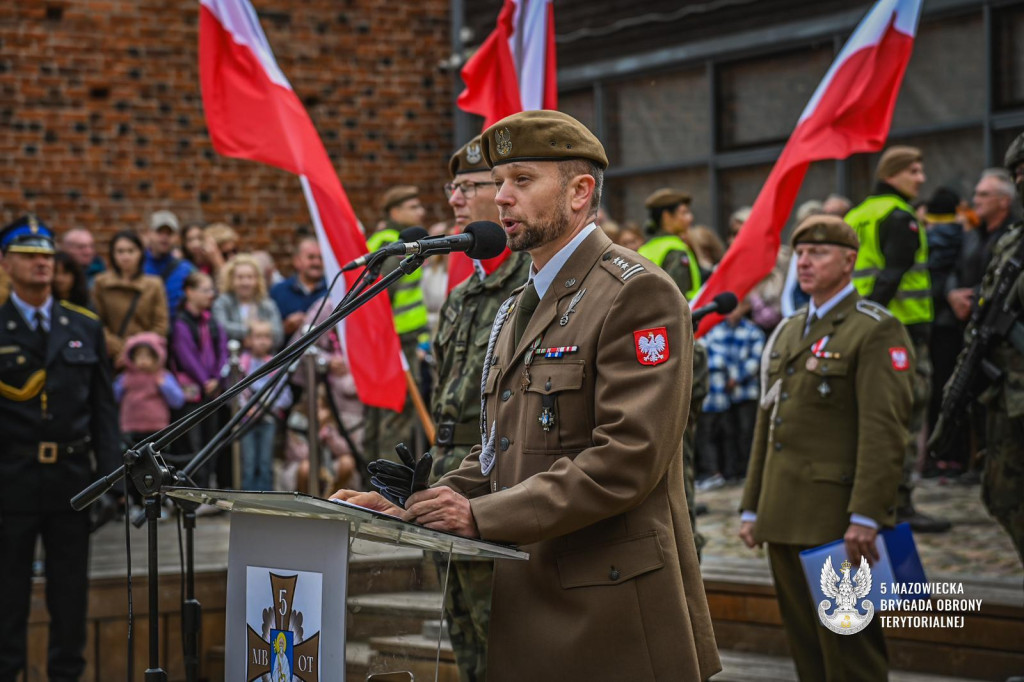 Uroczysta przysięga na zamku Książąt Mazowieckich