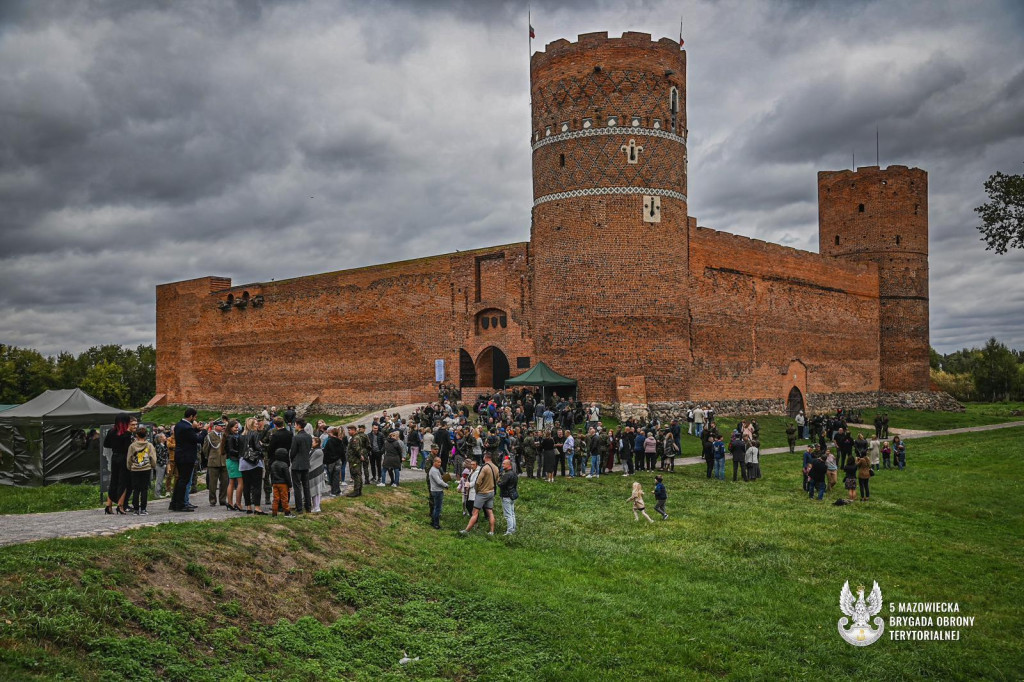 Uroczysta przysięga na zamku Książąt Mazowieckich