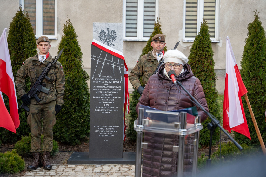 Uroczyste odsłonięcie pomnika