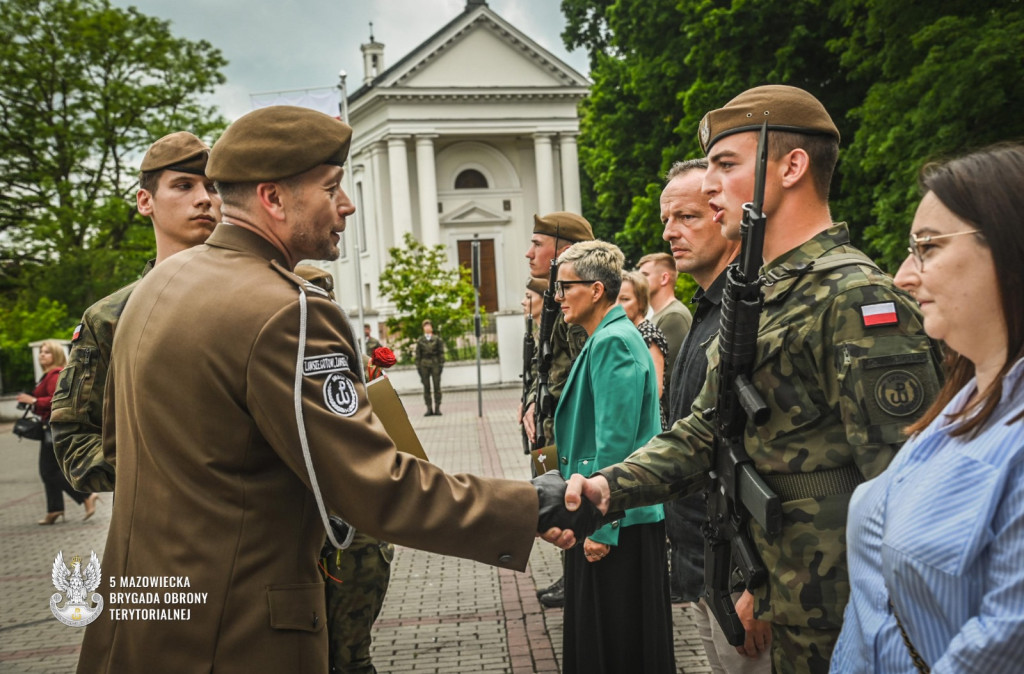 Uroczysta przysięga w Opinogórze Górnej
