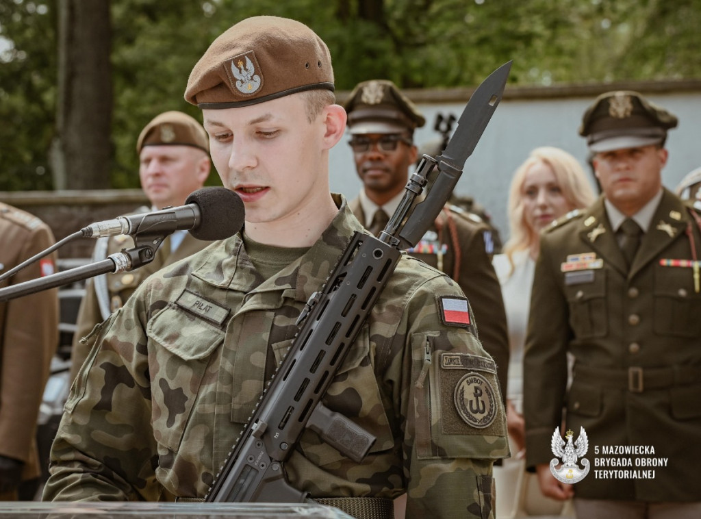 Obchody święta 5 Mazowieckiej Brygady OT