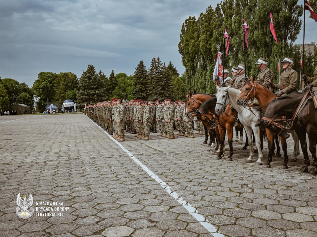 Obchody święta 5 Mazowieckiej Brygady OT