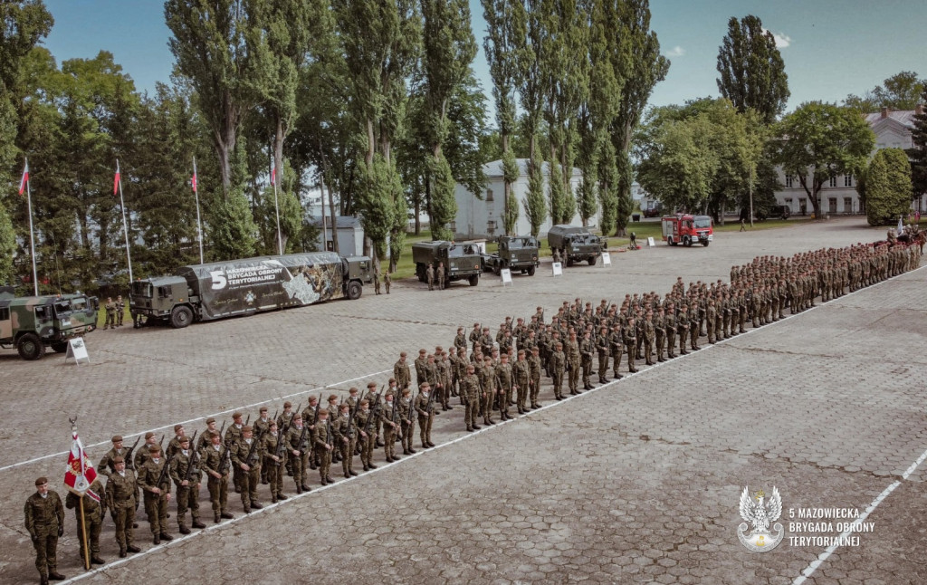 Obchody święta 5 Mazowieckiej Brygady OT